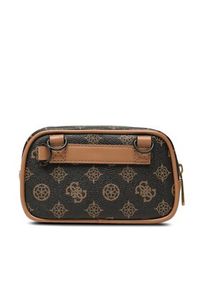 Guess Saszetka Peony Mini Bags HMPEON P3222 Brązowy. Kolor: brązowy. Materiał: skóra