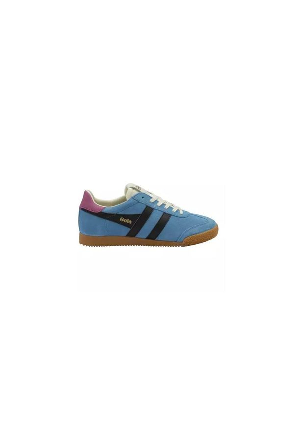 Baskets Femme Baskets Gola ELAN Bleu Bleu Gola. Kolor: czarny, niebieski, różowy, wielokolorowy. Materiał: zamsz. Sport: tenis