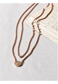 Fossil Naszyjnik Val JF02953791 Złoty. Materiał: metalowe. Kolor: złoty