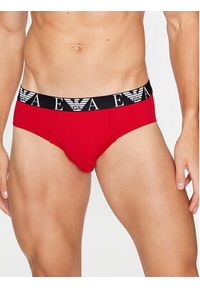 Emporio Armani Underwear Komplet 3 par slipów 111734 3F715 41074 Czerwony. Kolor: czerwony. Materiał: bawełna #7