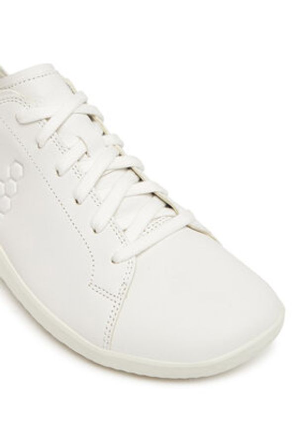 Vivo Barefoot Sneakersy Geo Court IV 209062 Biały. Kolor: biały. Materiał: skóra