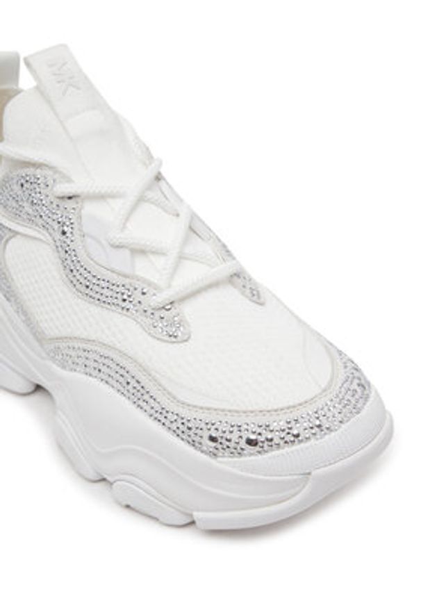 MICHAEL Michael Kors Sneakersy Atlas 43S5ATFS1S Biały. Kolor: biały. Materiał: skóra