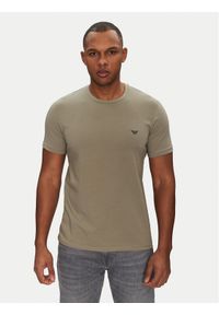 Emporio Armani Underwear Komplet 2 t-shirtów EM000391 AF10776 MC064 Kolorowy Regular Fit. Materiał: bawełna. Wzór: kolorowy