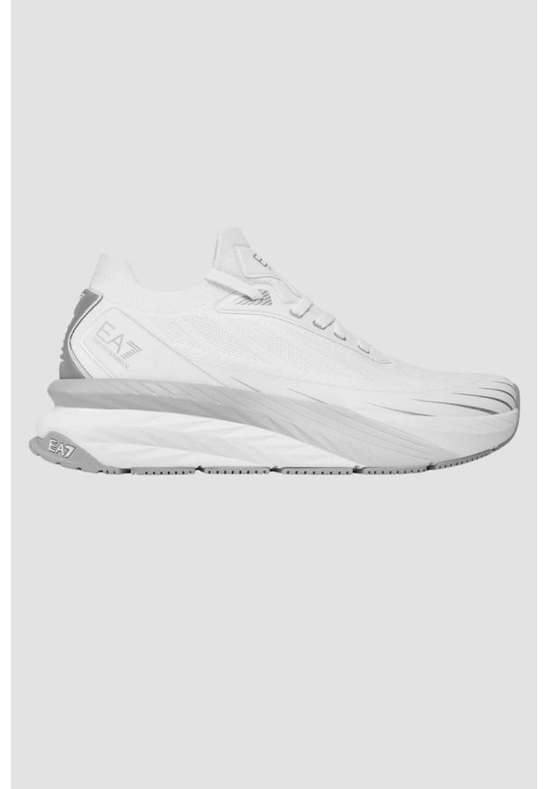 EA7 Emporio Armani - EA7 Białe sneakersy, Rozmiar 43 1/3. Kolor: biały