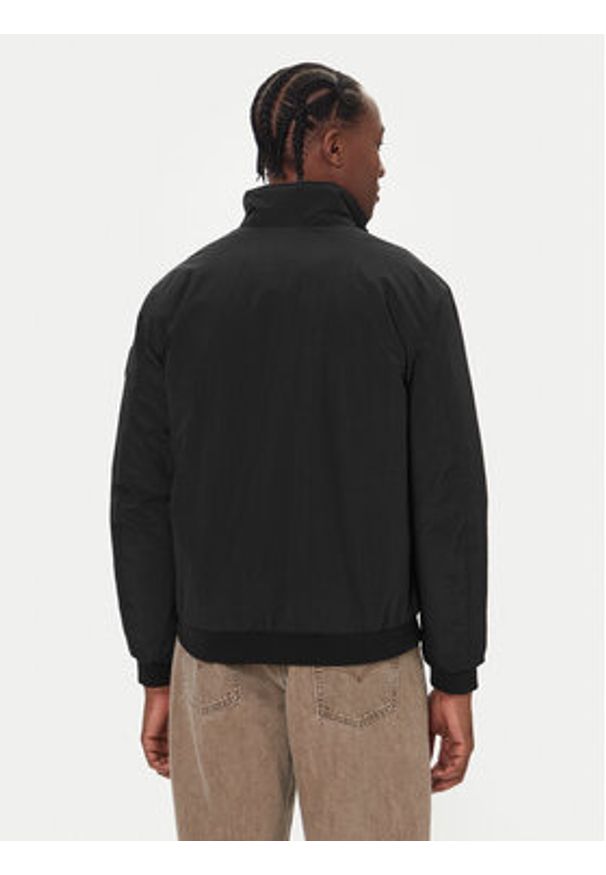 Napapijri Kurtka bomber A-Giovi NP0A88U2 Czarny Regular Fit. Kolor: czarny. Materiał: syntetyk