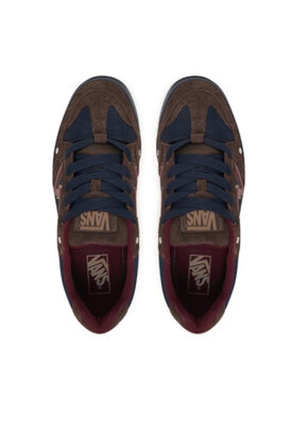Vans Sneakersy Upland VN000D6FDRB1 Brązowy. Kolor: brązowy. Materiał: skóra