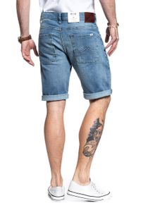 Mustang - SPODENKI MUSTANG 5-Pocket-Short 1007720 5000 415. Materiał: jeans #8