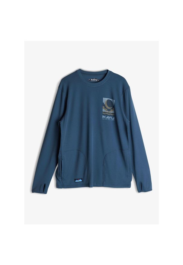 KAVU - Bluza bez kaptura męska Kavu Sol Crew. Typ kołnierza: bez kaptura. Kolor: zielony