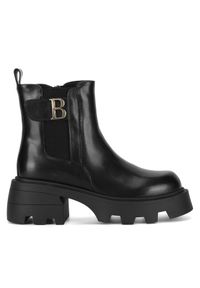 Badura Botki WFA3150-1Z Czarny. Kolor: czarny. Materiał: skóra