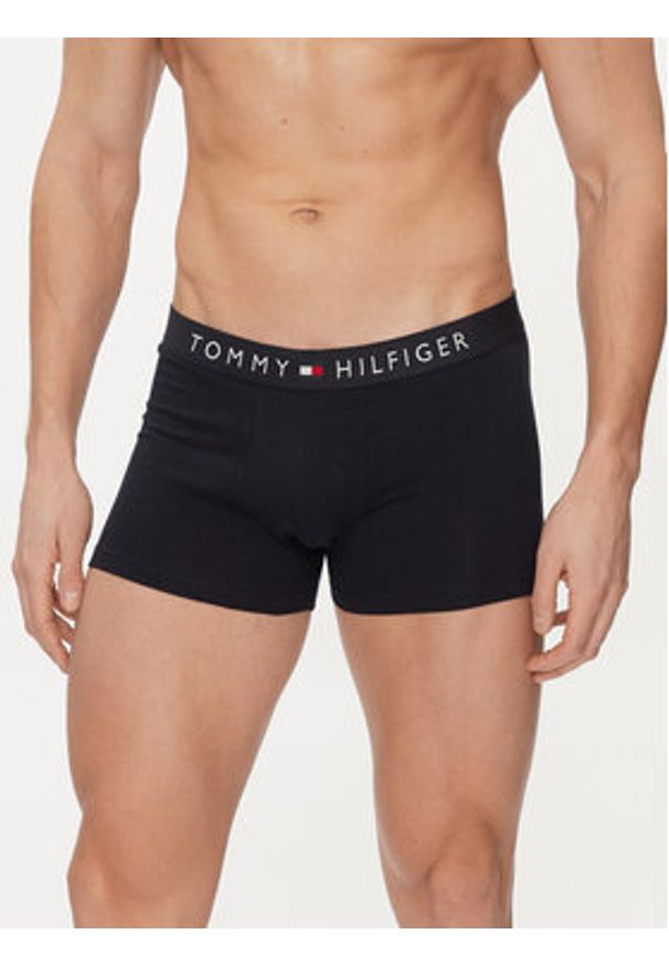 TOMMY HILFIGER - Tommy Hilfiger Komplet 3 par bokserek UM0UM03180 Granatowy. Kolor: niebieski. Materiał: bawełna
