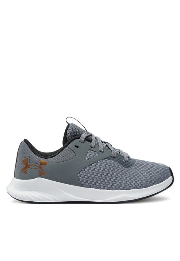 Under Armour Buty na siłownię Ua W Charged Aurora 2 3025060-105 Szary. Kolor: szary. Materiał: materiał. Sport: fitness