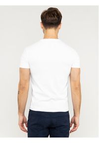 Polo Ralph Lauren T-Shirt 710740727 Biały Slim Fit. Typ kołnierza: polo. Kolor: biały. Materiał: bawełna