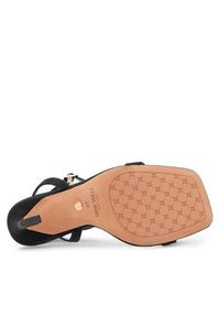 Nine West Sandały 123AL1713 Czarny. Kolor: czarny. Materiał: materiał #6