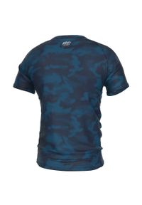 Koszulka Techniczna Sportowa Męska EXTREME HOBBY DOTTED. Kolor: niebieski. Materiał: poliester, elastan. Długość rękawa: krótki rękaw. Długość: krótkie. Sport: kolarstwo, fitness #2