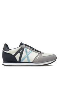 Armani Exchange Sneakersy XUX017 XCC68 S282 Granatowy. Kolor: niebieski