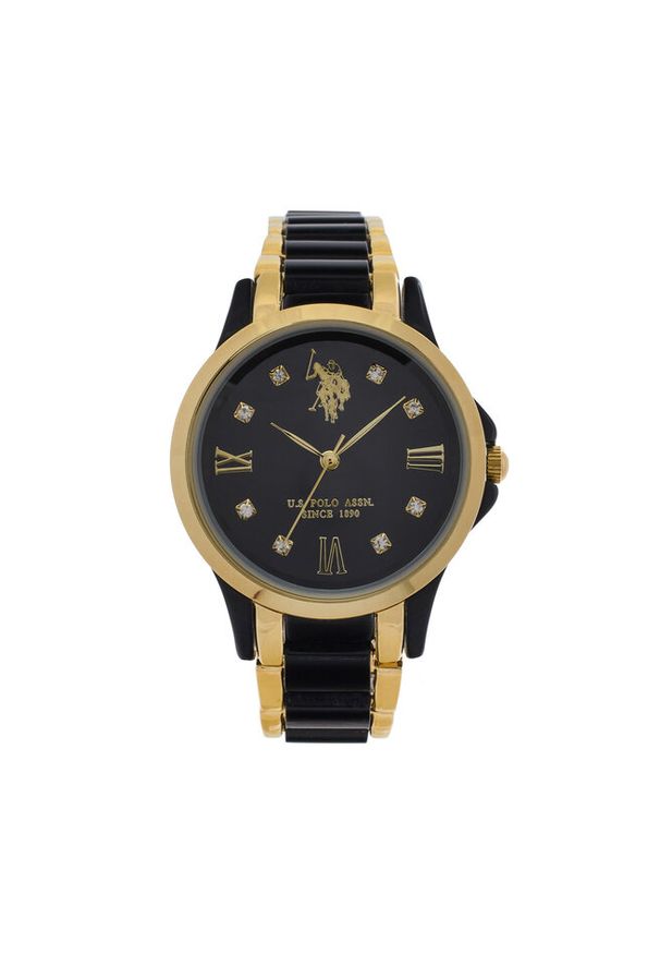Zegarek U.S. Polo Assn.. Kolor: czarny