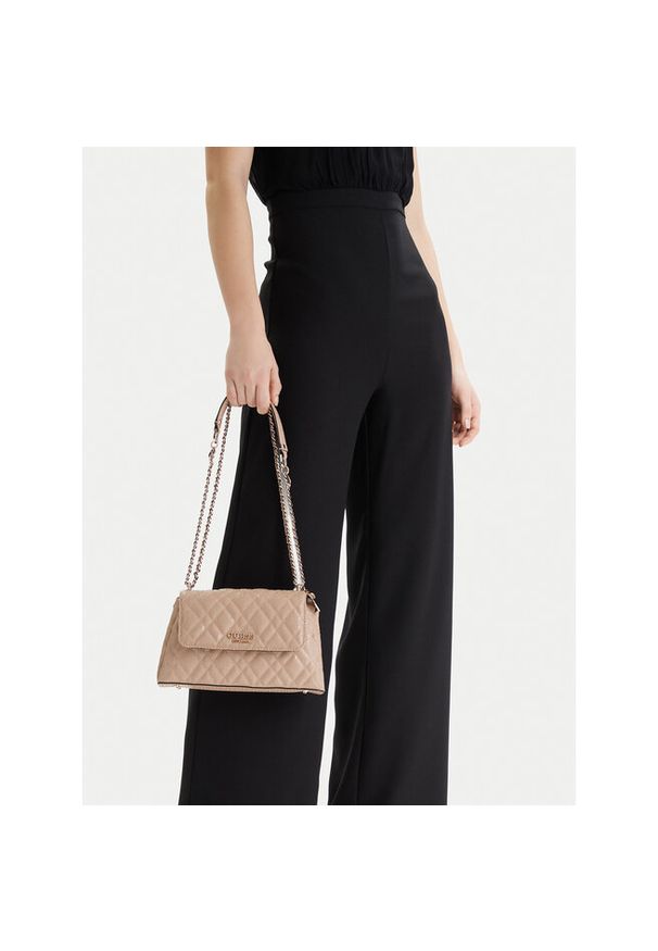 Torebka Guess. Kolor: beżowy