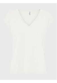 only - ONLY T-Shirt Free 15287041 Biały Regular Fit. Kolor: biały. Materiał: syntetyk