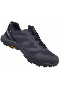 Buty trekkingowe męskie Grisport 14705A46TN. Kolor: czarny. Materiał: guma, syntetyk, materiał, skóra, tkanina. Szerokość cholewki: normalna