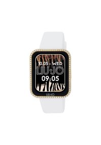 Liu Jo Smartwatch Voice Mini Luxury SWLJ166 Biały. Rodzaj zegarka: smartwatch. Kolor: biały