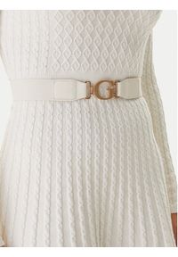 Guess Sukienka dzianinowa W5BK68 Z2YJ2 Écru Slim Fit. Materiał: syntetyk #5