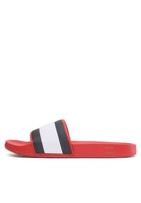 TOMMY HILFIGER - Tommy Hilfiger Klapki Rubber Th Flag Pool Slide FM0FM04263 Czerwony. Kolor: czerwony #5