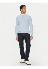 Robe di Kappa Sweter Elisio 62131MW Niebieski Regular Fit. Kolor: niebieski. Materiał: bawełna #5
