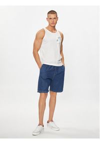 Jack & Jones - Jack&Jones Tank top Chill 12248069 Biały Standard Fit. Kolor: biały. Materiał: bawełna #5