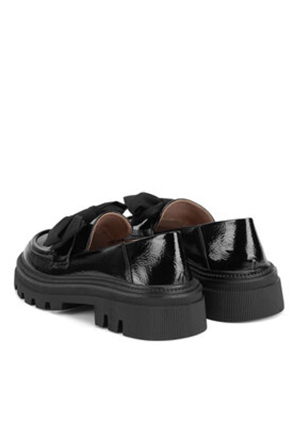 DeeZee Loafersy TYA56-J128 Czarny. Kolor: czarny. Materiał: syntetyk, materiał