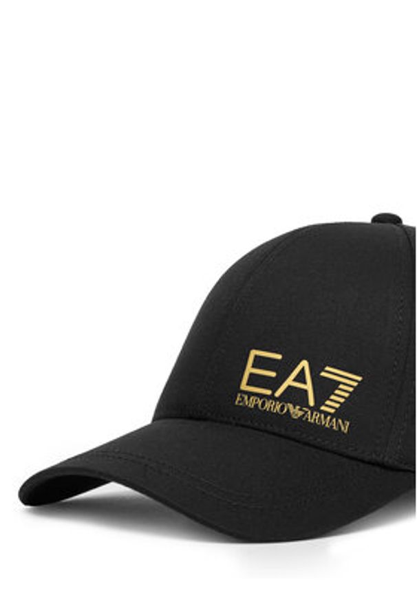 EA7 Emporio Armani Czapka z daszkiem 7X000005 AF11989 MC021 Czarny. Kolor: czarny. Materiał: bawełna
