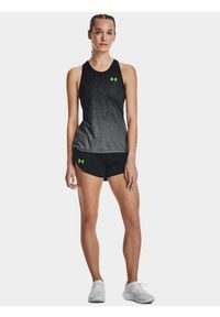 Under Armour - Koszulka damska tank top UNDER ARMOUR CICADA 1378404 bez rękawów. Kolor: czarny. Długość rękawa: bez rękawów