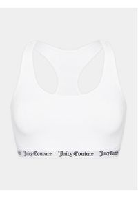 Juicy Couture Biustonosz top JCLBT223517 Biały. Kolor: biały. Materiał: bawełna