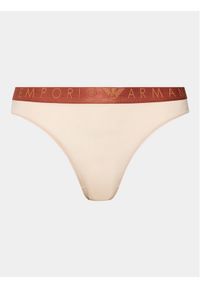 Figi Emporio Armani Underwear. Kolor: beżowy