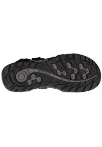 Sandały Merrell Sandspur Lee Backstrap M J90493 czarne. Zapięcie: rzepy. Kolor: czarny. Materiał: nubuk, materiał. Styl: sportowy #5