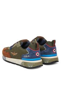 Aeronautica Militare Sneakersy 252SC0276UCT03546 Zielony. Kolor: zielony. Materiał: materiał #4