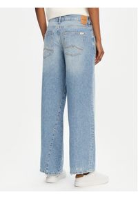 Mustang Jeansy Medley 1016216 Niebieski Wide Leg. Kolor: niebieski