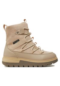 Vertigo Alpes Śniegowce Uate W Écru. Materiał: skóra #1