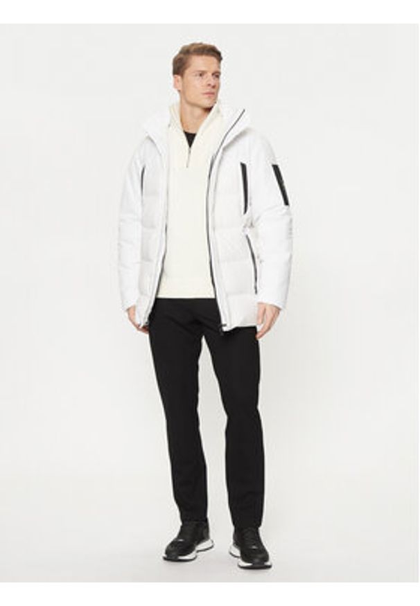 BOSS Kurtka puchowa J_Havoc 50515105 Biały Regular Fit. Kolor: biały. Materiał: syntetyk