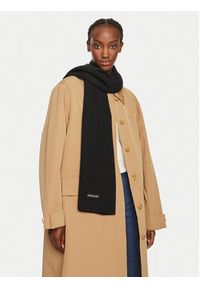 Calvin Klein Jeans Szalik Inst K50K512454 Czarny. Kolor: czarny. Materiał: bawełna #5