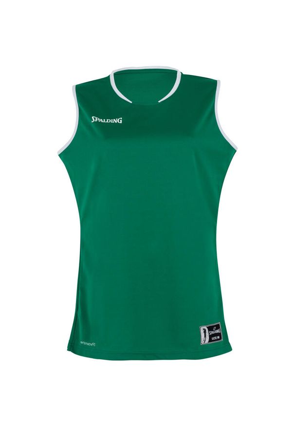 SPALDING - Koszulka Spalding Move. Kolor: zielony. Sport: koszykówka