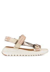 Geox Sandały D Flextride S D65BSD 0BCBN C1S5M Kolorowy. Materiał: skóra. Wzór: kolorowy #1