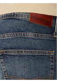 Pepe Jeans Jeansy PM207393 Niebieski Straight Fit. Kolor: niebieski