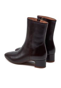 Balagan Botki BALAGAN-STAV CIEMNY BRĄZ Brązowy. Kolor: brązowy. Materiał: skóra #5
