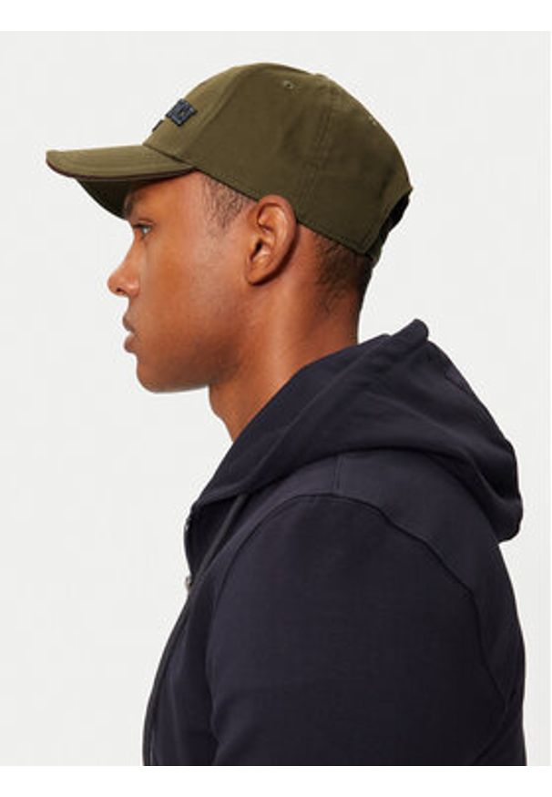 Aeronautica Militare Czapka z daszkiem 242HA1136CT2261 Khaki. Kolor: brązowy. Materiał: bawełna