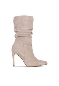 DeeZee Botki WYL3588-5 Beżowy. Kolor: beżowy. Materiał: materiał #1