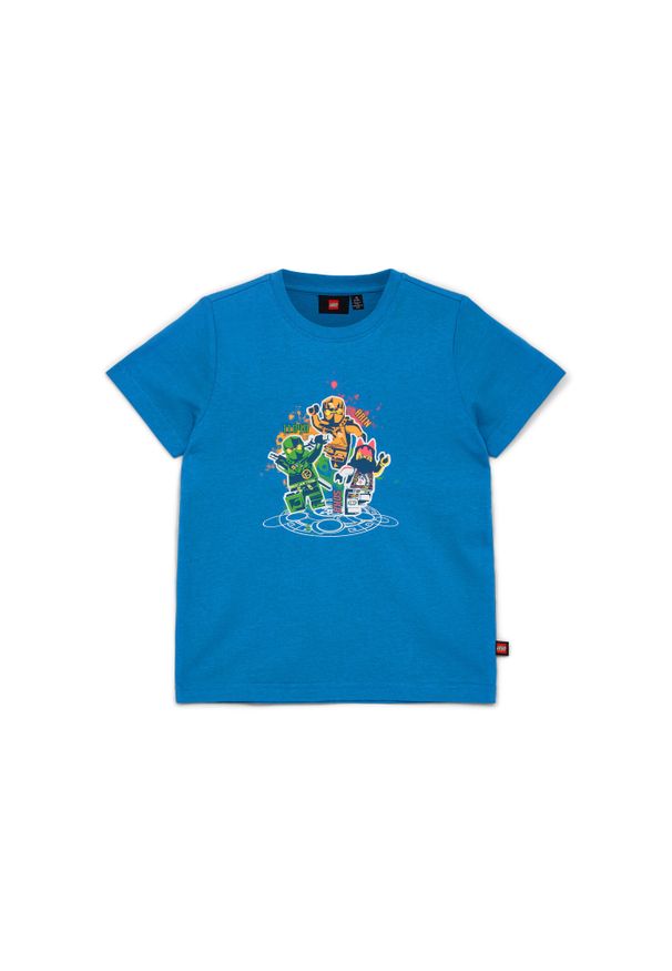 Koszulka Dziecięca LEGO NINJAGO Tano 208 Niebieska. Kolor: niebieski