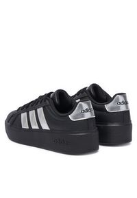 Adidas - adidas Sneakersy Streettalk Bold Shoes Junior KI1795 Czarny. Kolor: czarny. Materiał: skóra #2