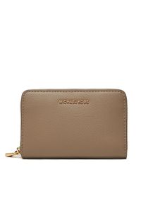 Mały Portfel Damski MICHAEL Michael Kors. Kolor: beżowy