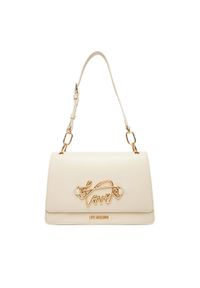 Love Moschino - LOVE MOSCHINO Torebka JC4264PP0MKG0110 Écru. Materiał: skórzane