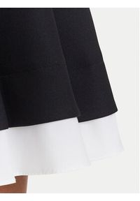 Karl Lagerfeld - KARL LAGERFELD Spódnica mini A3W12021 Czarny Regular Fit. Kolor: czarny. Materiał: syntetyk #4
